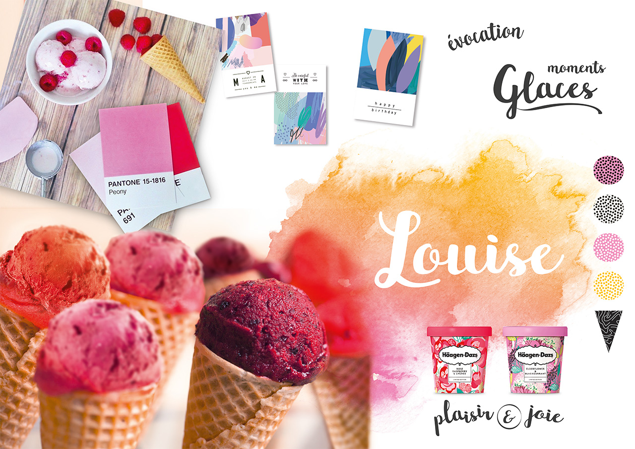 Visuel du sixième board concept Louise