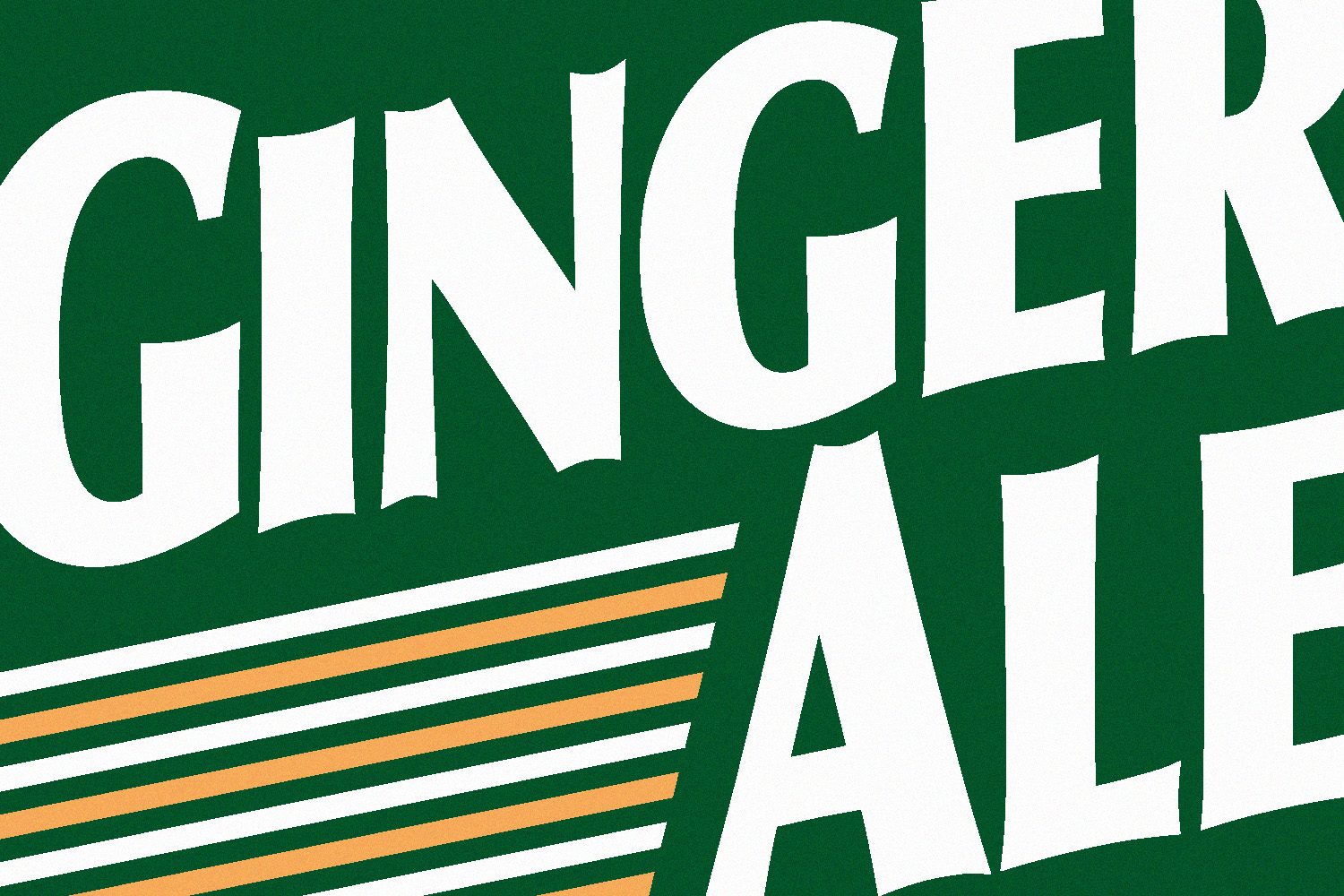 Détail des éléments visuels du soda cocktail Ginger Ale sans alcool du groupe Casino